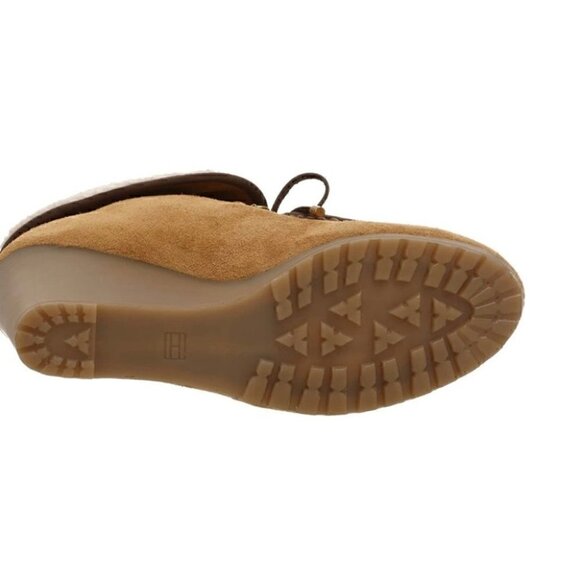 Tommy Hilfiger Zaria cuffed wedged Ankle Boots Size 7 - Picture 8 of 9